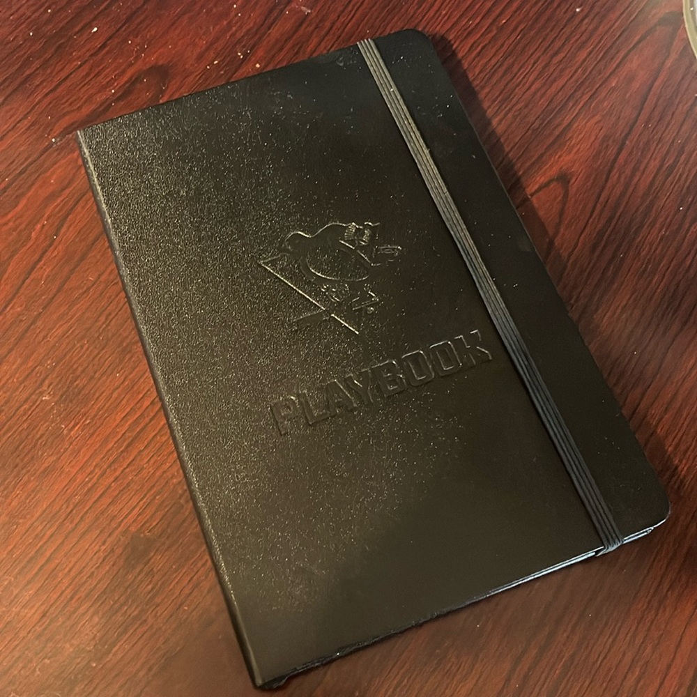 Never used Penguins Hockey Team notebook